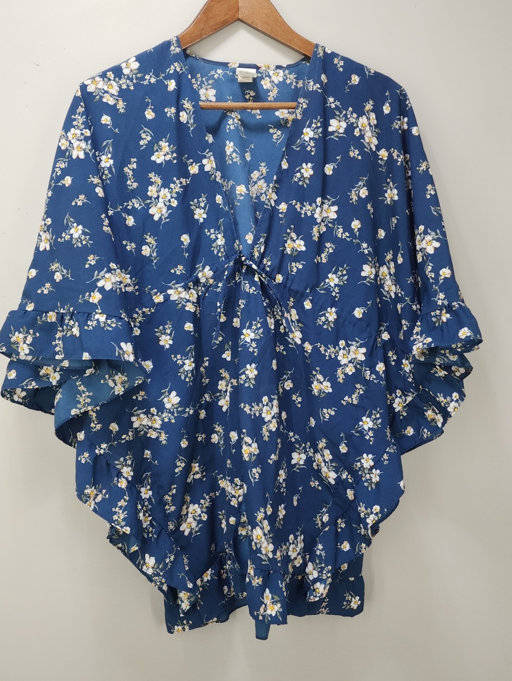 Time and Tru Kimono Swim Cover-Up